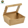 Disposable Custom logo printing food take away packaging